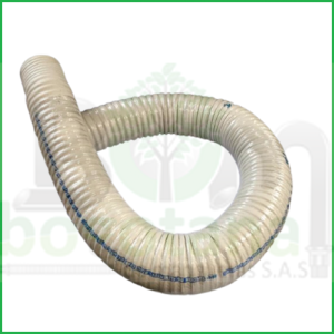 MANGUERA ATÓXICA BLANCA PARA ALIMENTOS TIPO CORRUGADA