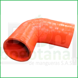 CODO 90 GRADOS EN SILICONA